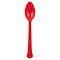 JAM Paper Premium Disposable Plastic Spoons, 48ct.